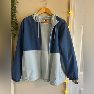 Blue Voyager windbreaker jacket